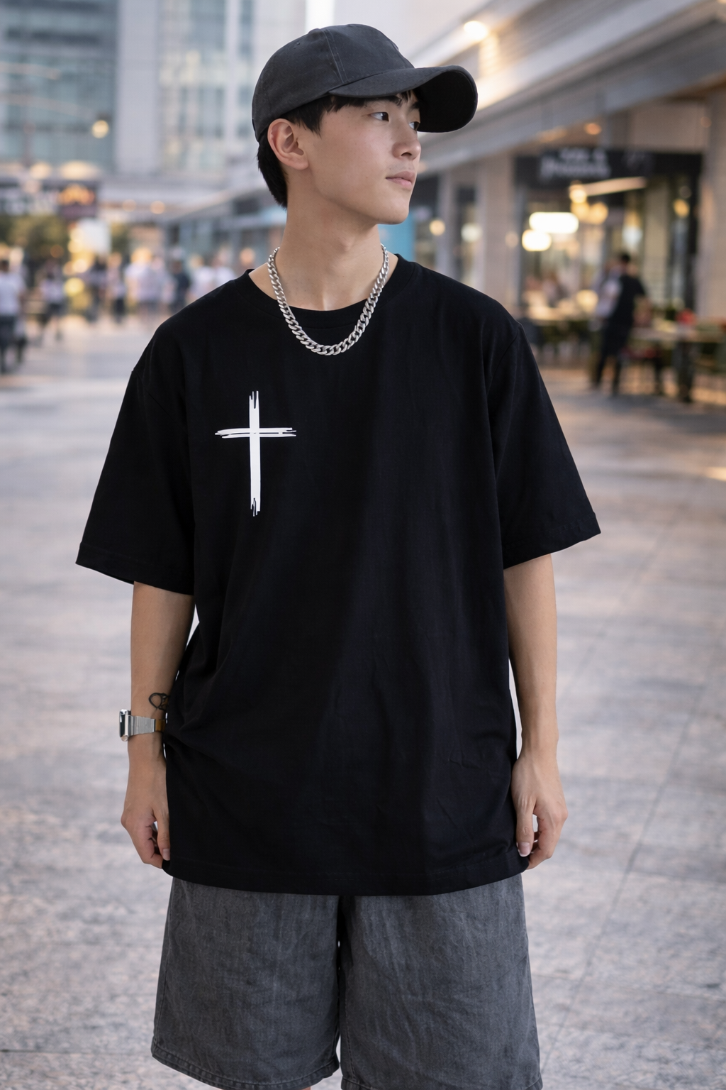 Men's Christian T Shirt Jesus Bible Verse